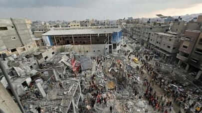 以军空袭加沙南部 放任战事浩劫将吞噬整个地区