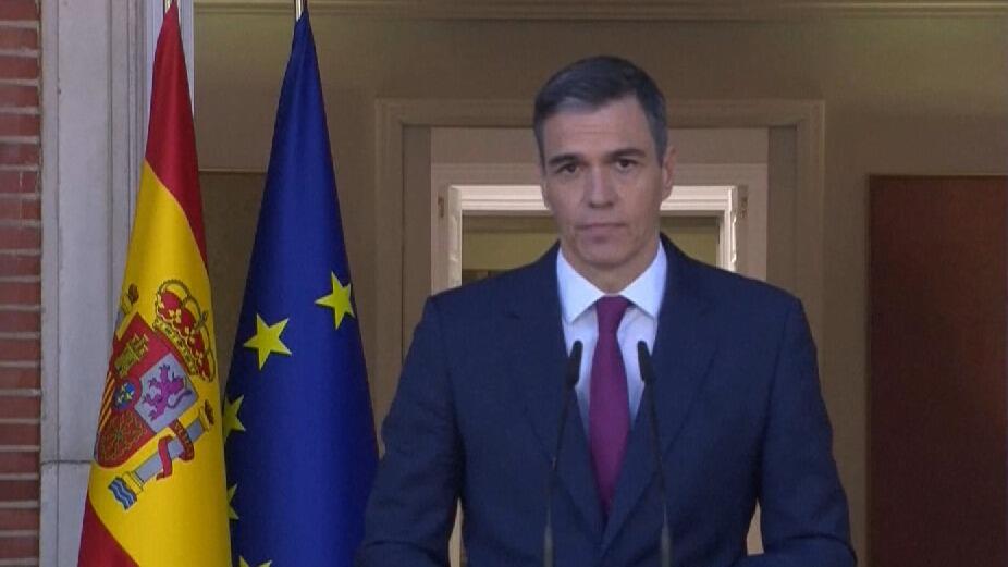 桑切斯宣布将继续担任西班牙首相