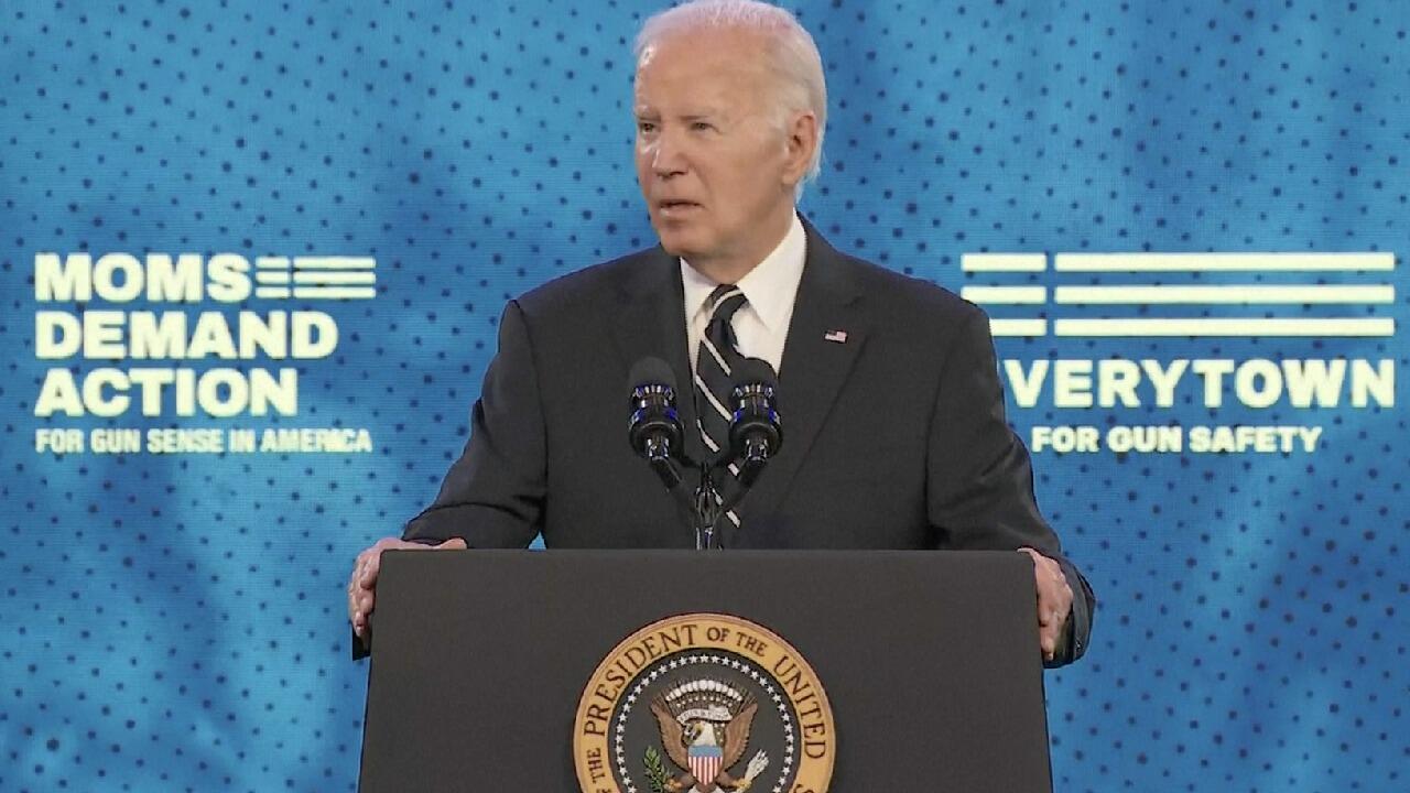 尴尬!儿子刚被裁定非法持枪 拜登发表控枪讲话