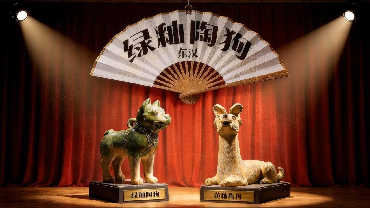第二十五集：绿釉陶狗