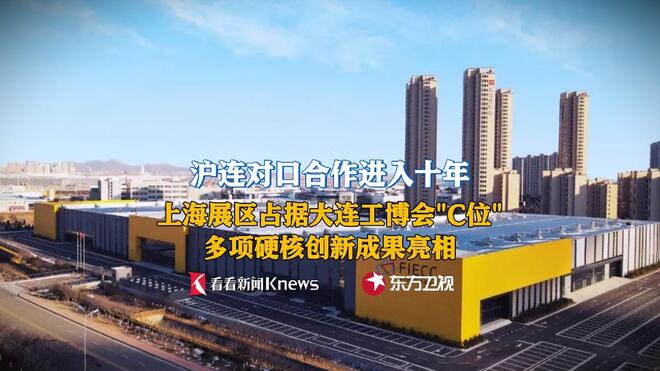 沪连十年牵手 上海展台站上大连工博会C位