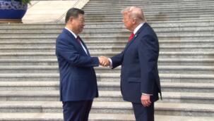 习近平举行仪式欢迎美国总统特朗普访华