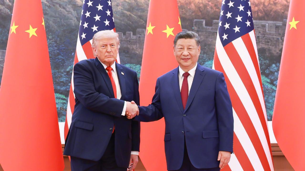 习近平同美国总统特朗普会谈