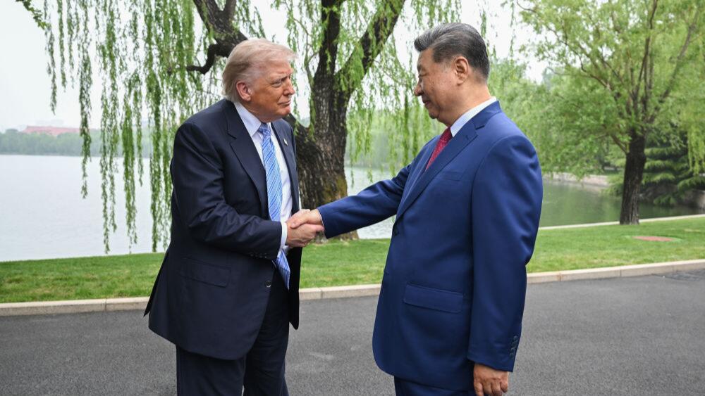 详讯丨习近平同美国总统特朗普在中南海小范围会晤