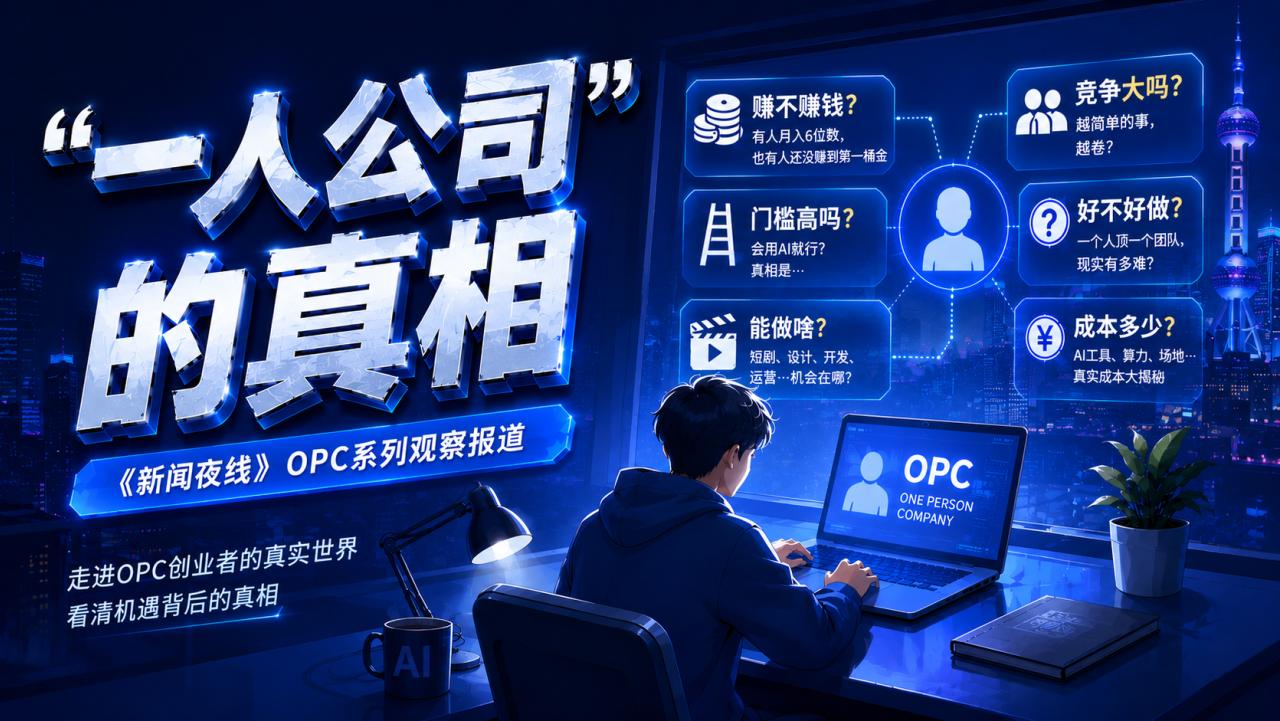 夜线约见：AI时代，普通人能做成“一人公司”吗？