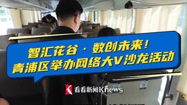 大V沉浸式感受青浦数字经济活力与智慧农业成果