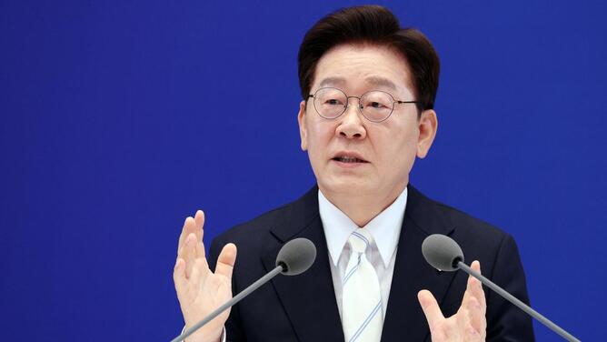 李在明：要不是碍于总统身份，早就批评以色列了