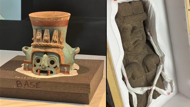 重磅展品开箱亮相 上博“美洲文明大展”火热布展