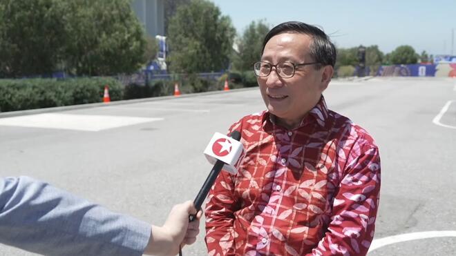世界杯赛场邂逅高志凯：中国足球未来一定行！