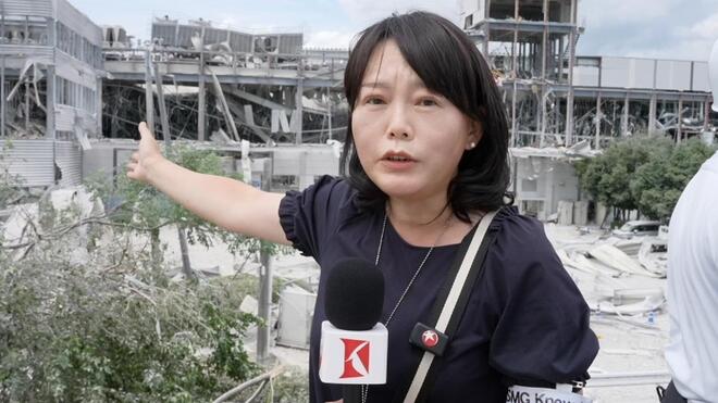 记者直击熊本震区：爆炸商场墙体全毁，仅剩钢筋结构