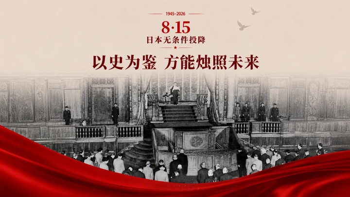 铭记“8·15”：以史为鉴 方能烛照未来