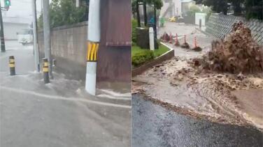 台风"杜鹃"逼近日本！关东地区发生多起山体滑坡