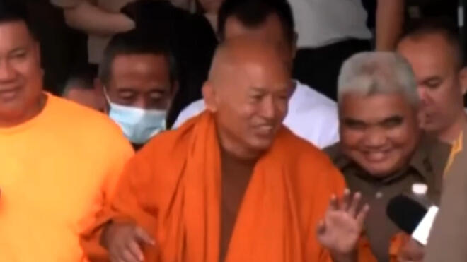 泰国名寺前住持贪污获刑742年 涉案超百亿泰铢
