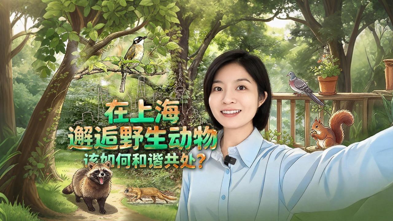 在上海 邂逅野生动物该如何和谐相处？