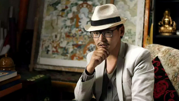 视频新生代旦增平措勉唐派唐卡非物质文化遗产传承人