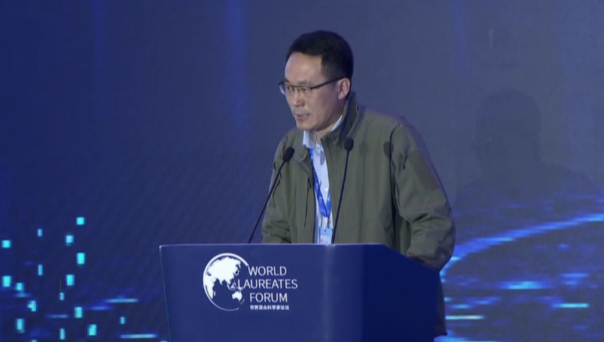 视频青年科学家代表中科院教授孙强发表演讲