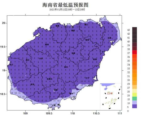 海南下雪?今夜最冷?官方回應來了!