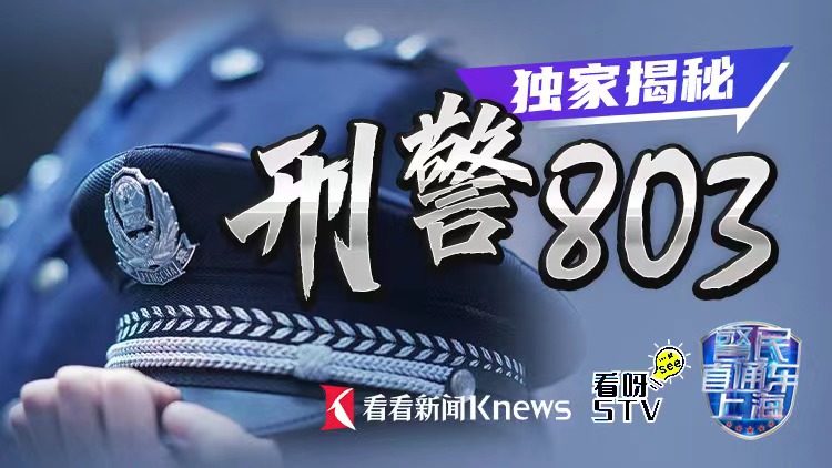 视频独家揭秘上海刑警803