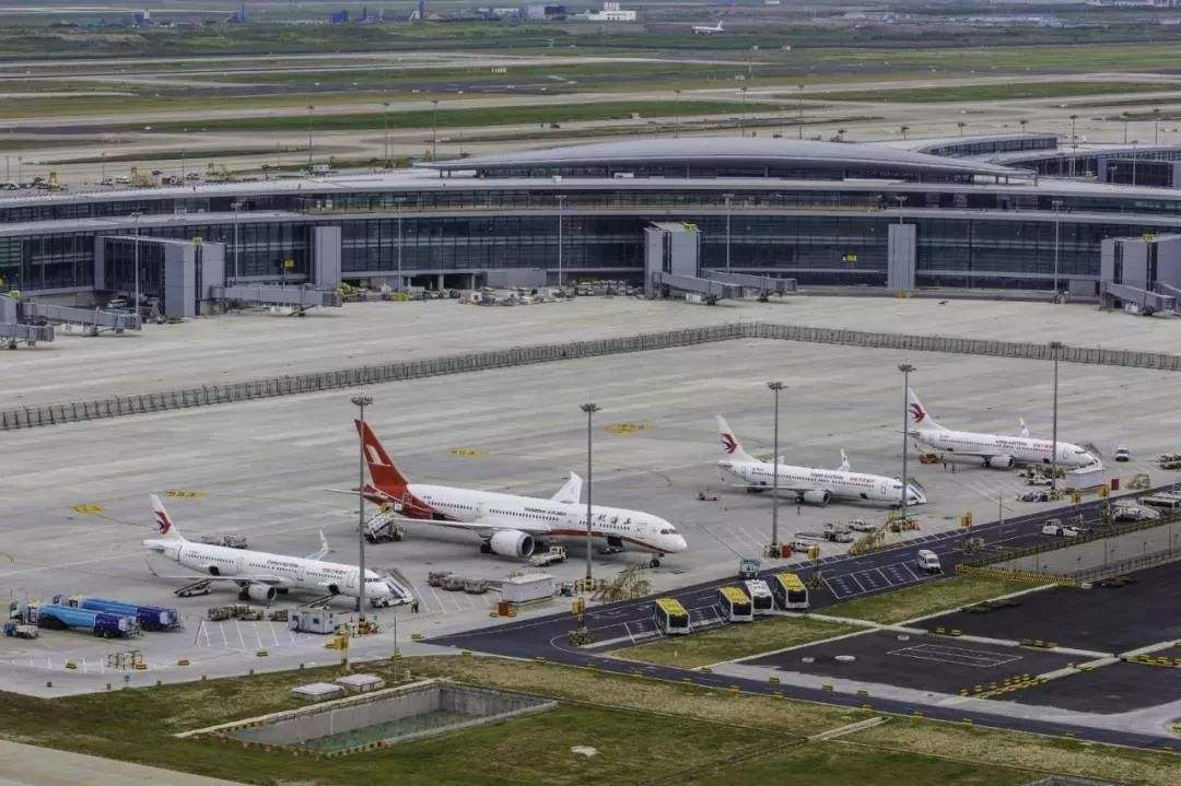 视频上海第三机场如何起飞