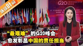“最艰难”的G20峰会 愈发彰显中国的责任担当