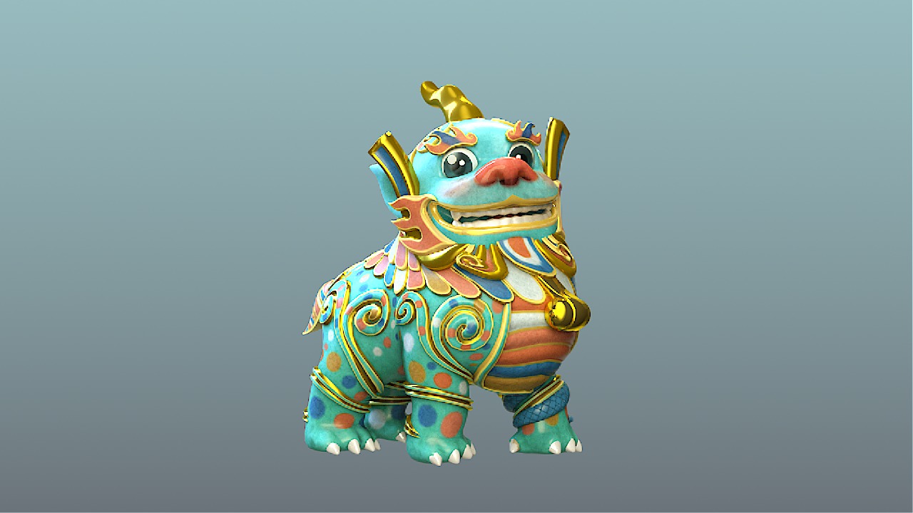 视频| 故宫神兽小甪端即将登陆总台春晚